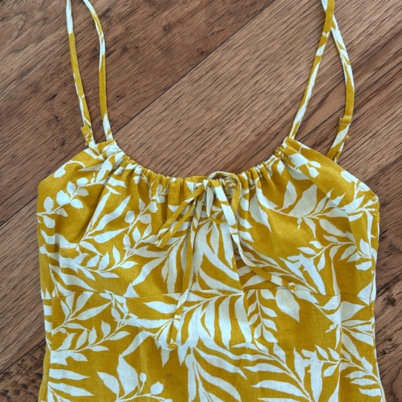Bebop Yellow Floral Mini Dress 5 - Picture 2 of 8